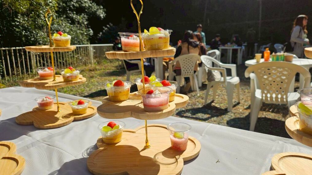 森のアフタヌーンティータイム