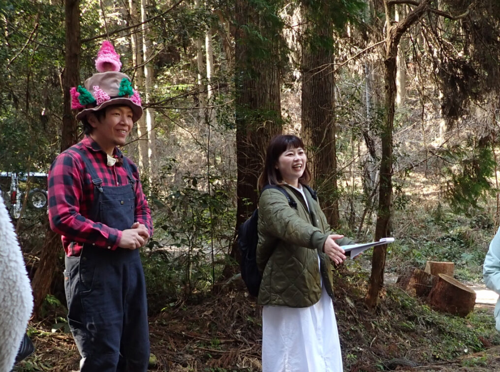 MC草野はるかさんと森のお兄さん