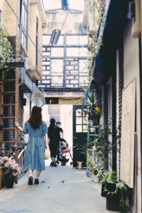 河原町繊維問屋街